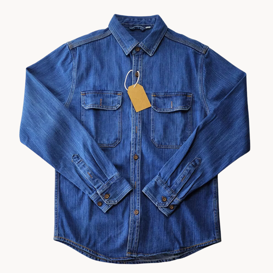 Classic Denim Button-Down - Shirt