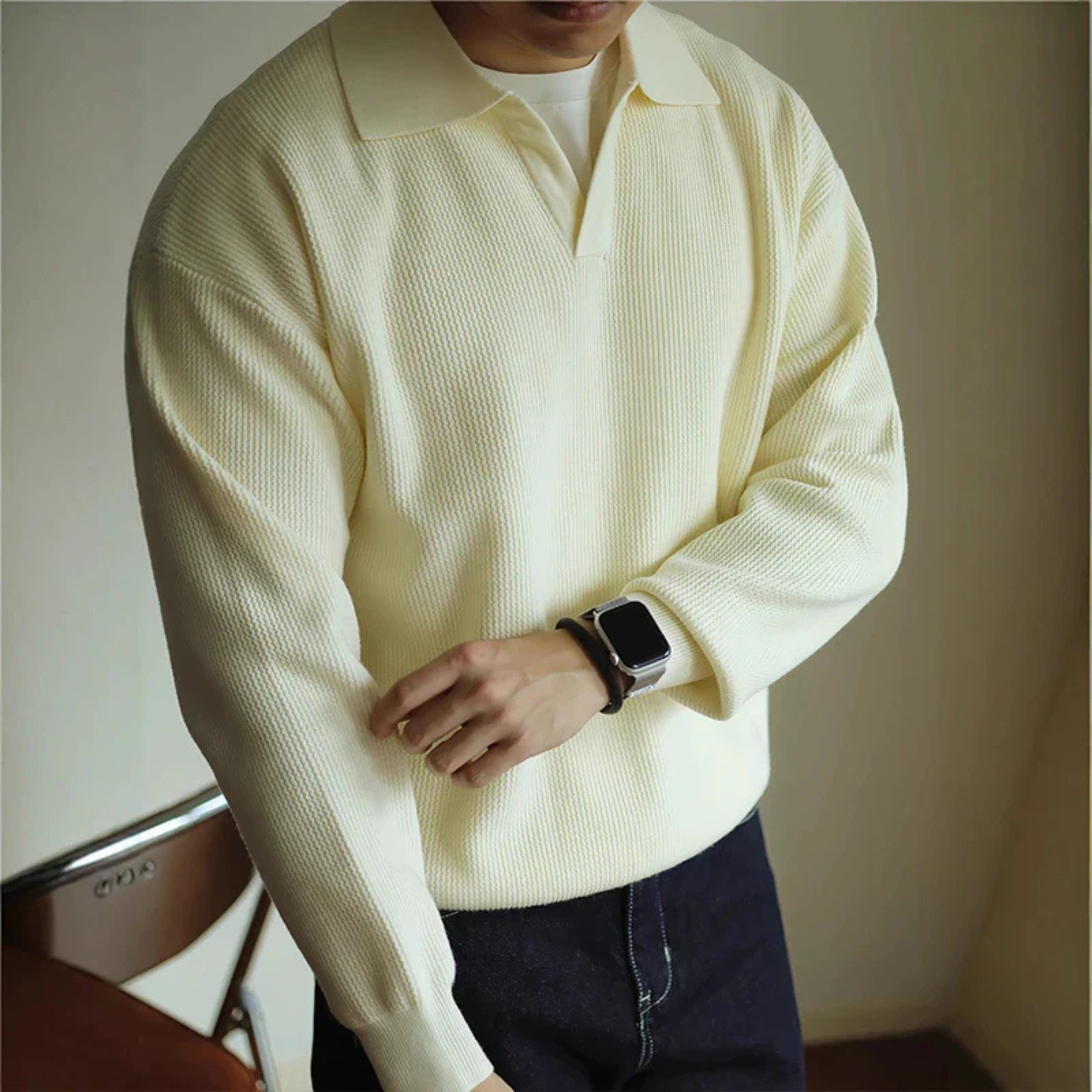 Ellison | Knit Polo Shirt
