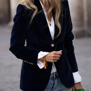 Melissa - Elegant Velour Jacket