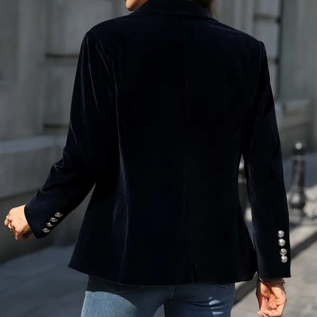 Melissa - Elegant Velour Jacket