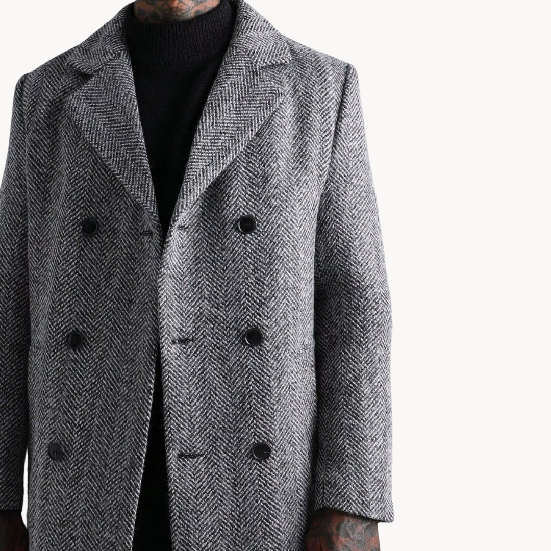 Double-Breasted Tailored - Coat
