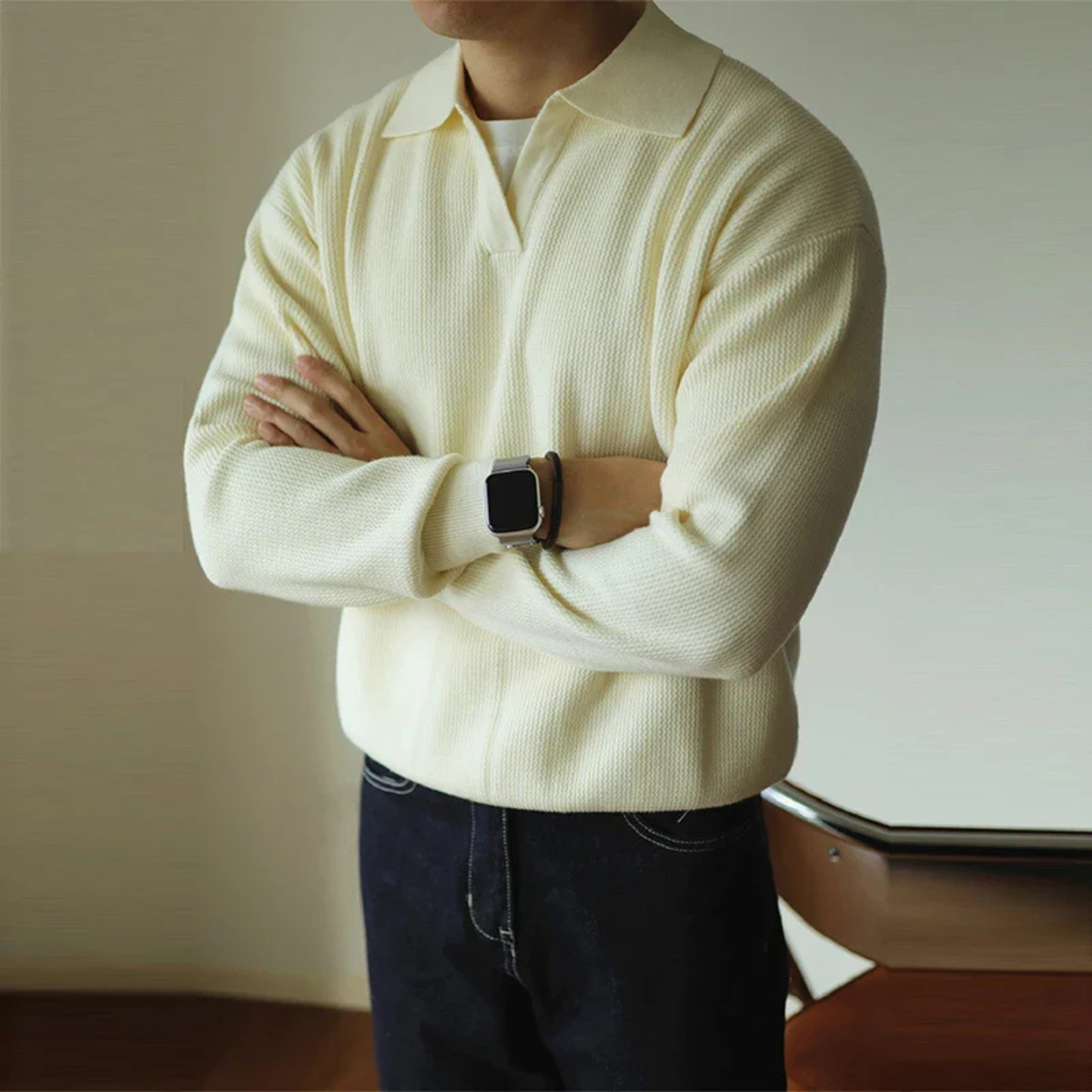 Ellison | Knit Polo Shirt