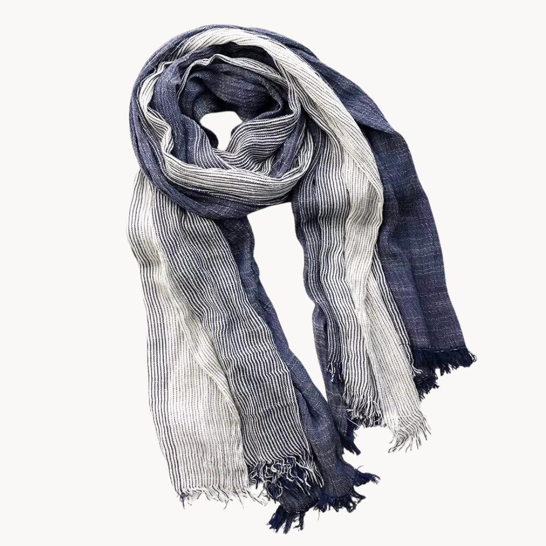 Cannes Harbor Print - Scarf