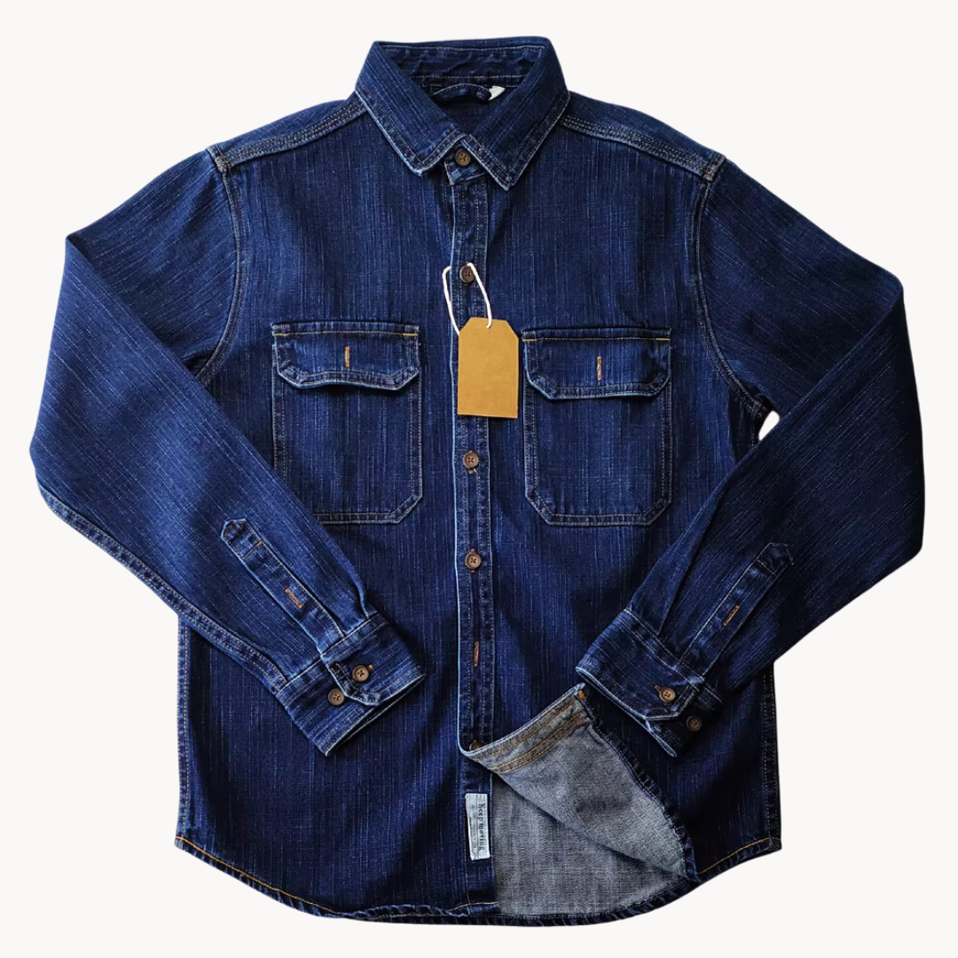 Classic Denim Button-Down - Shirt