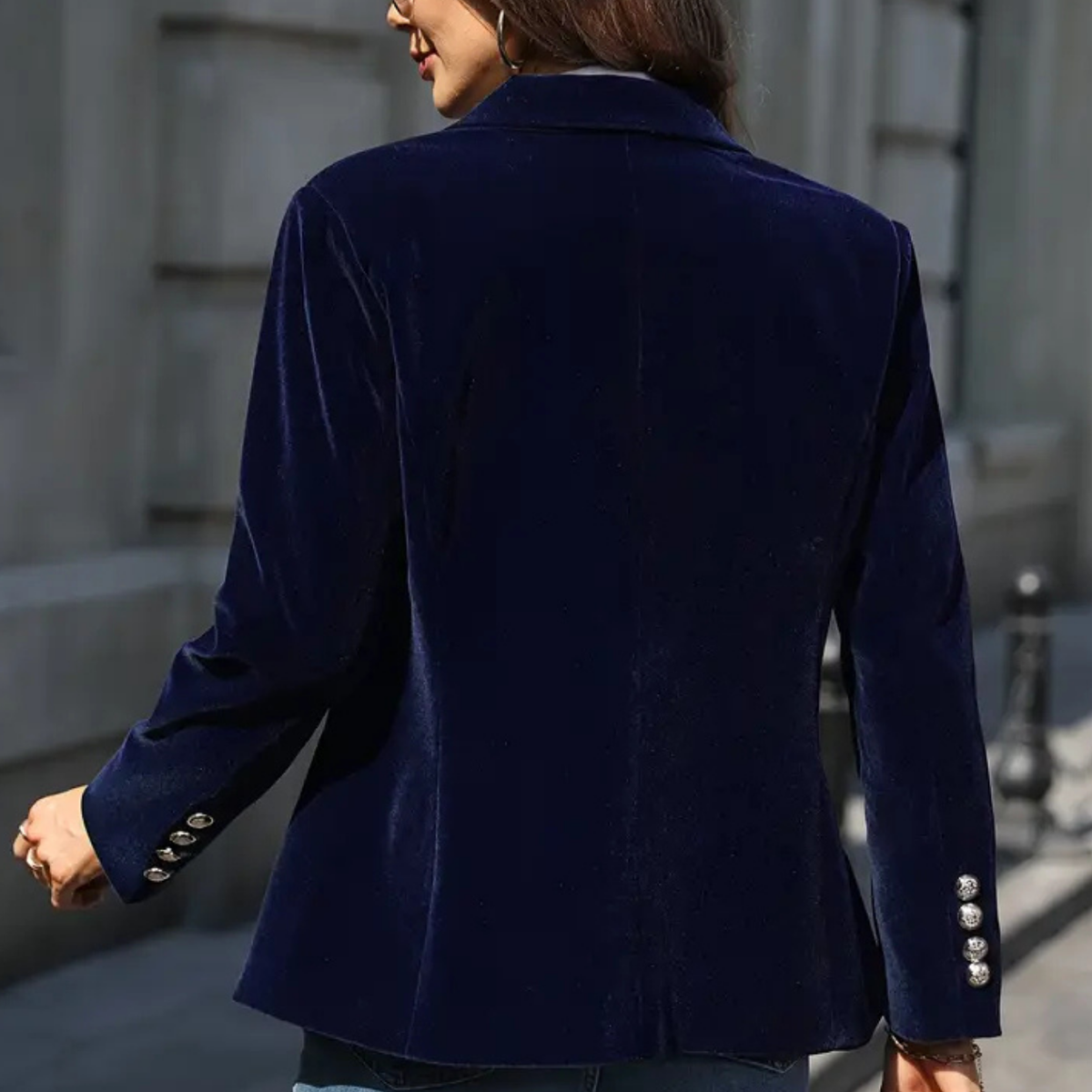 Melissa - Elegant Velour Jacket