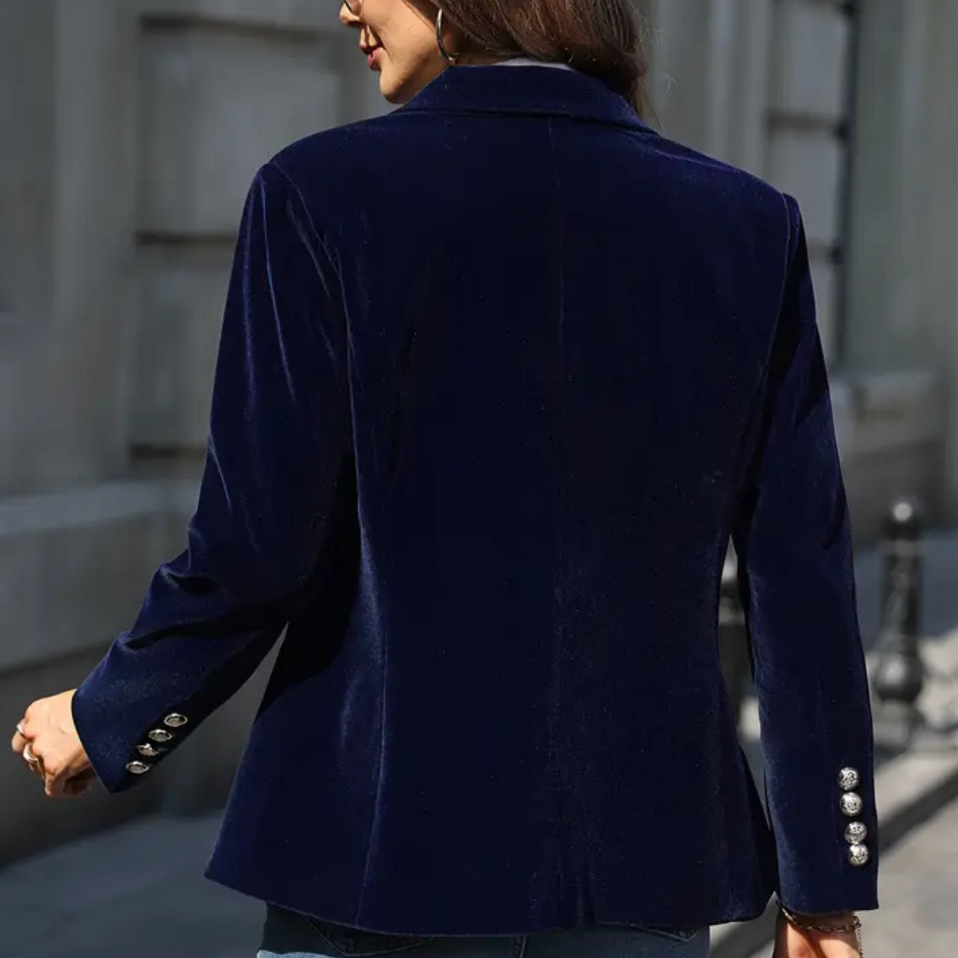 Melissa - Elegant Velour Jacket