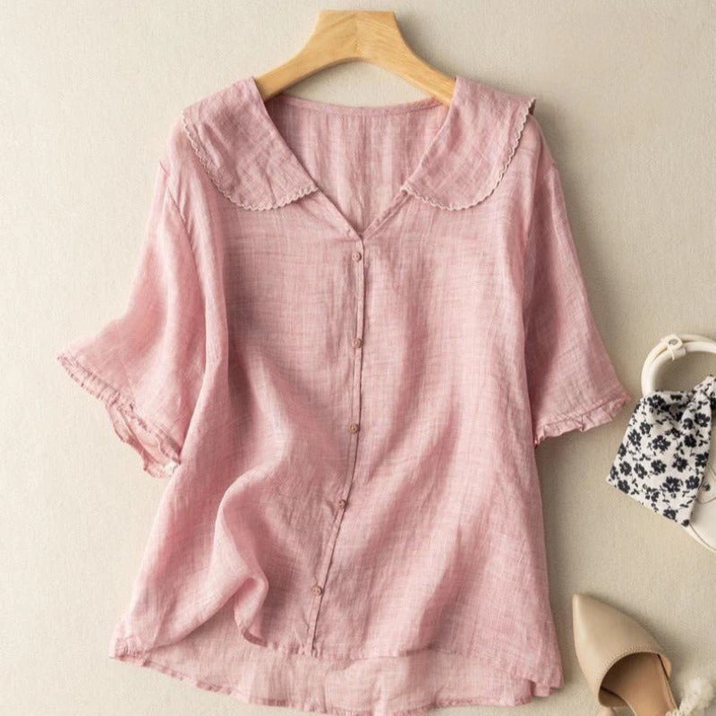 Aria Linen - Blouse