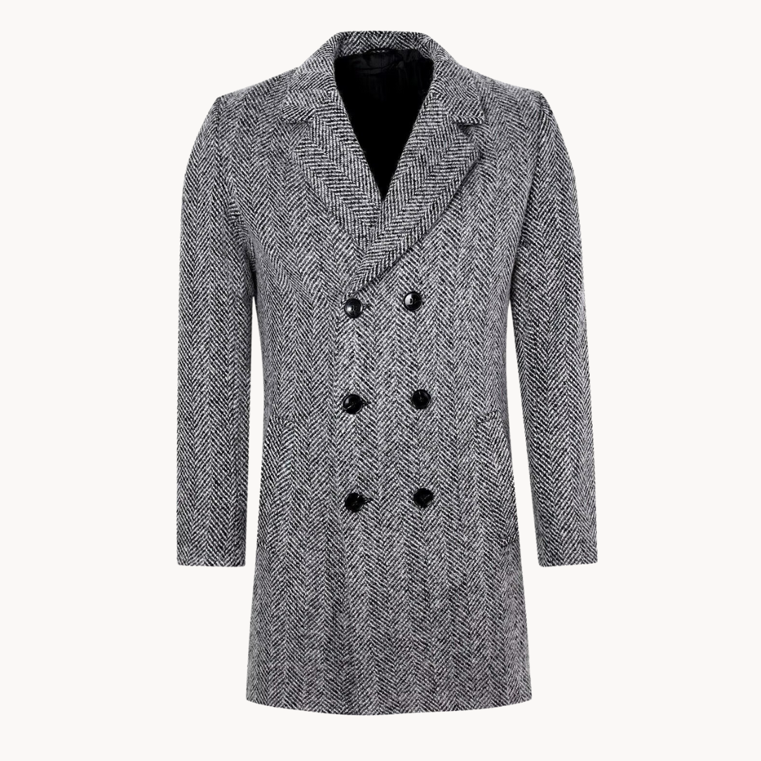 Double-Breasted Tailored - Coat