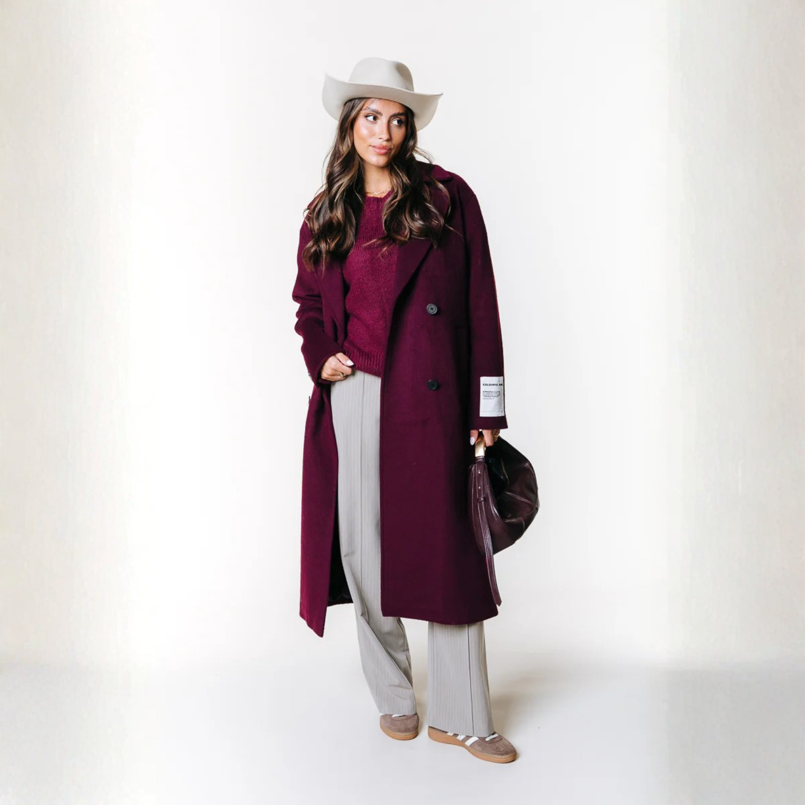 Vania | Classic Long Wool Coat