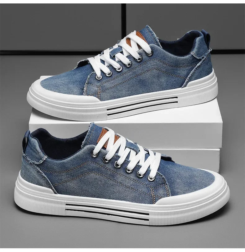 Denim Low-Top - Sneakers