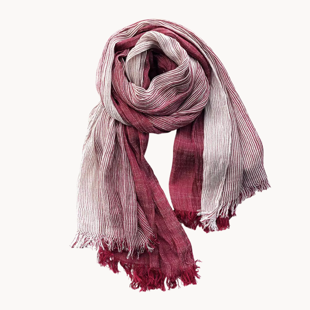 Cannes Harbor Print - Scarf