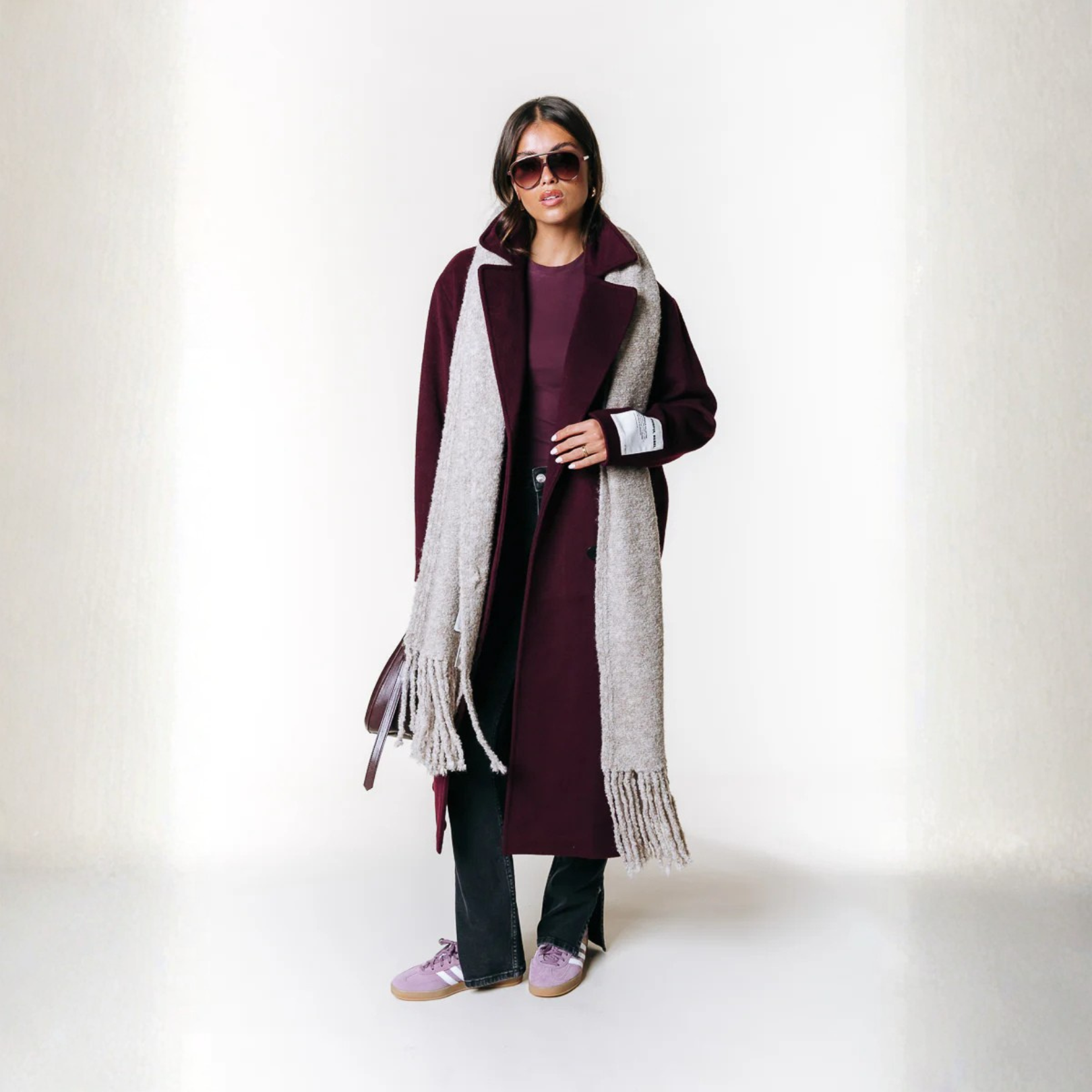 Vania | Classic Long Wool Coat