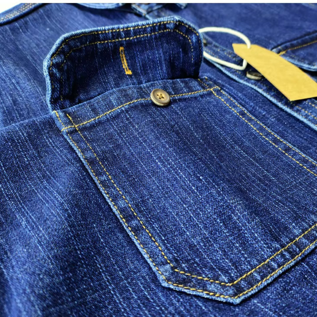 Classic Denim Button-Down - Shirt