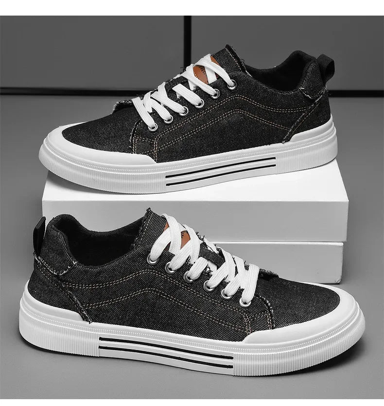 Denim Low-Top - Sneakers