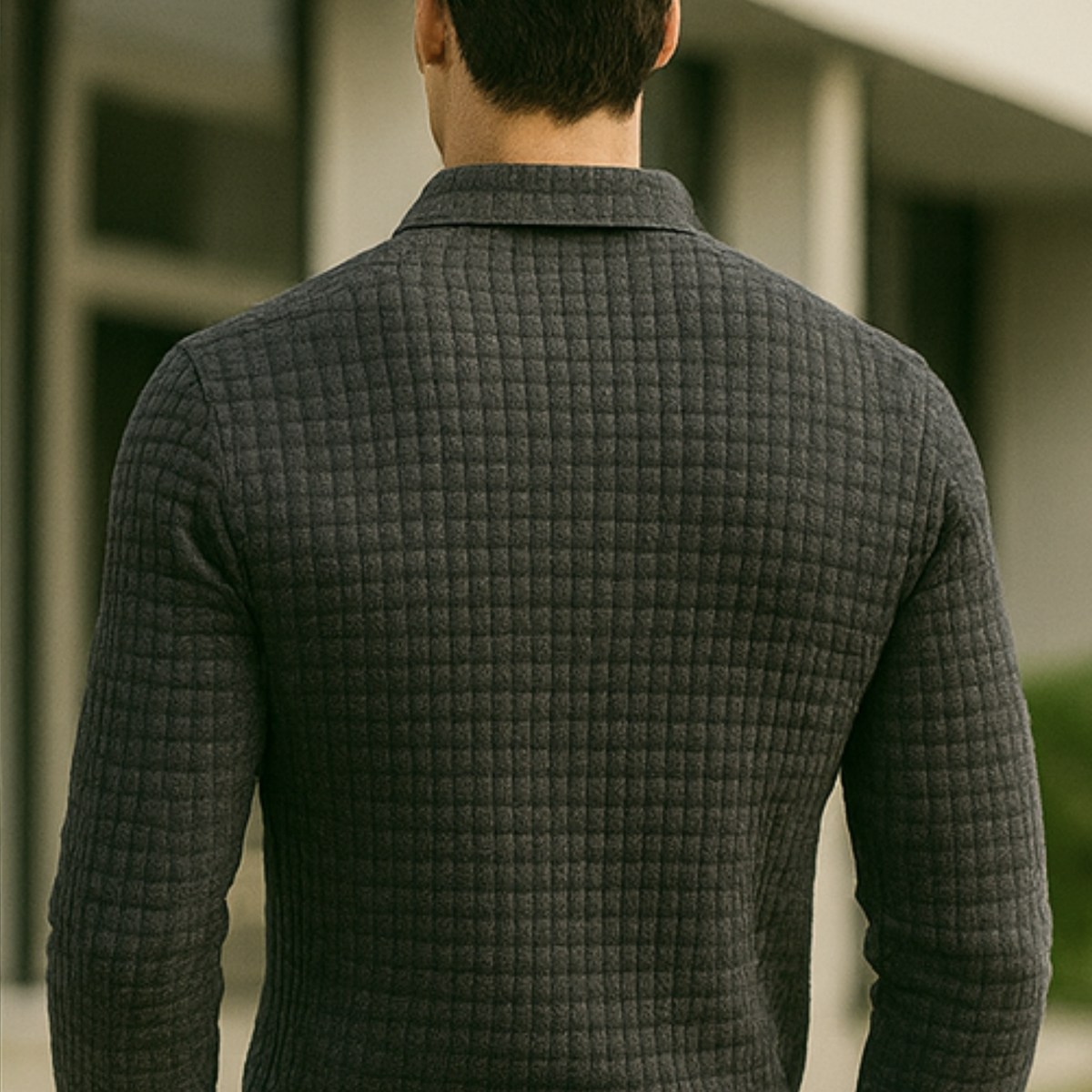 Joven | Check Pattern Polo Shirt
