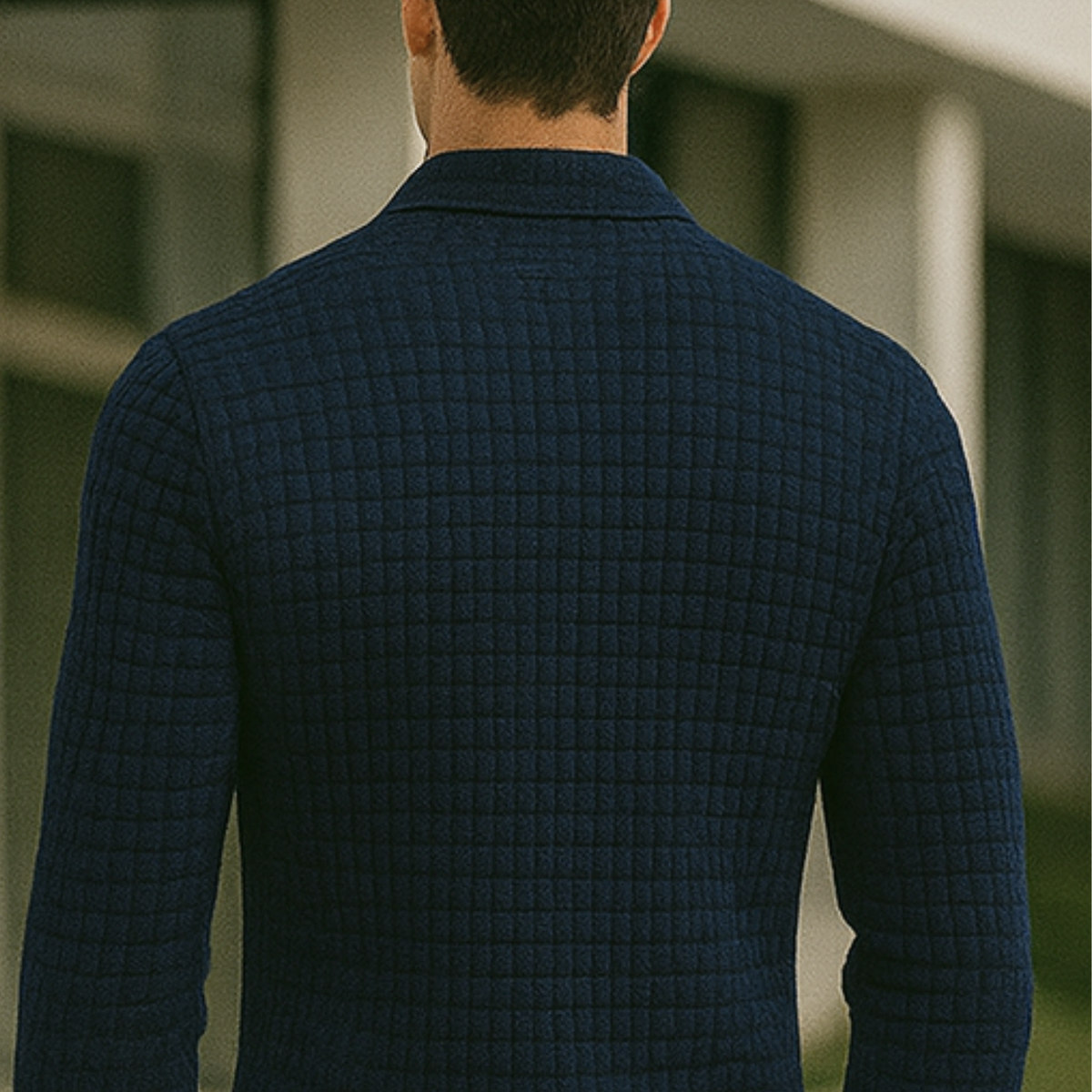 Joven | Check Pattern Polo Shirt