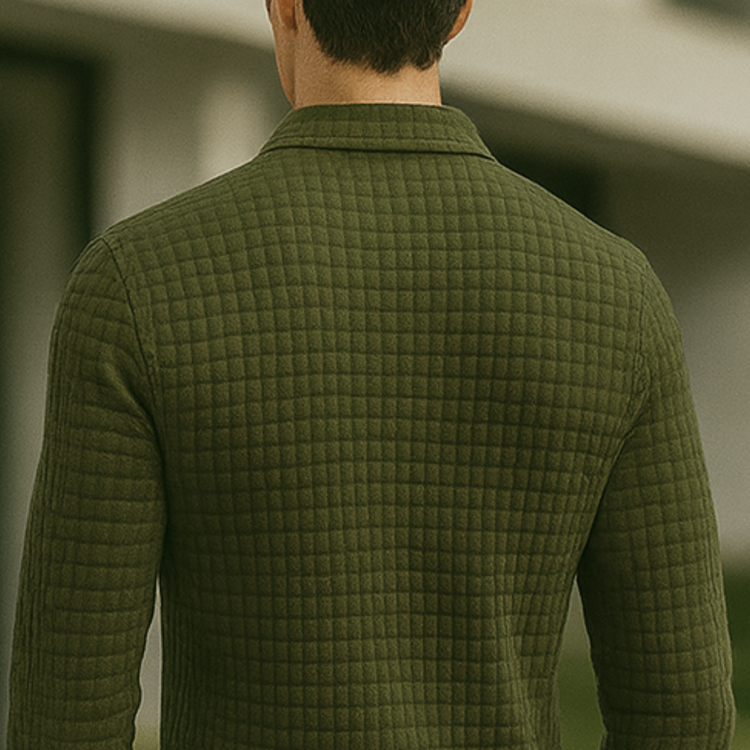 Joven | Check Pattern Polo Shirt