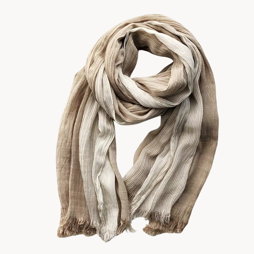 Cannes Harbor Print - Scarf