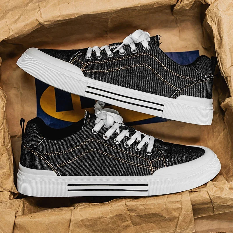 Denim Low-Top - Sneakers