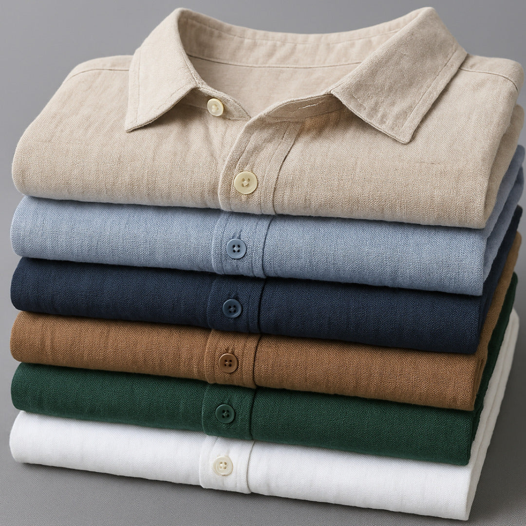 Shoreline Linen Button-Down - Shirt