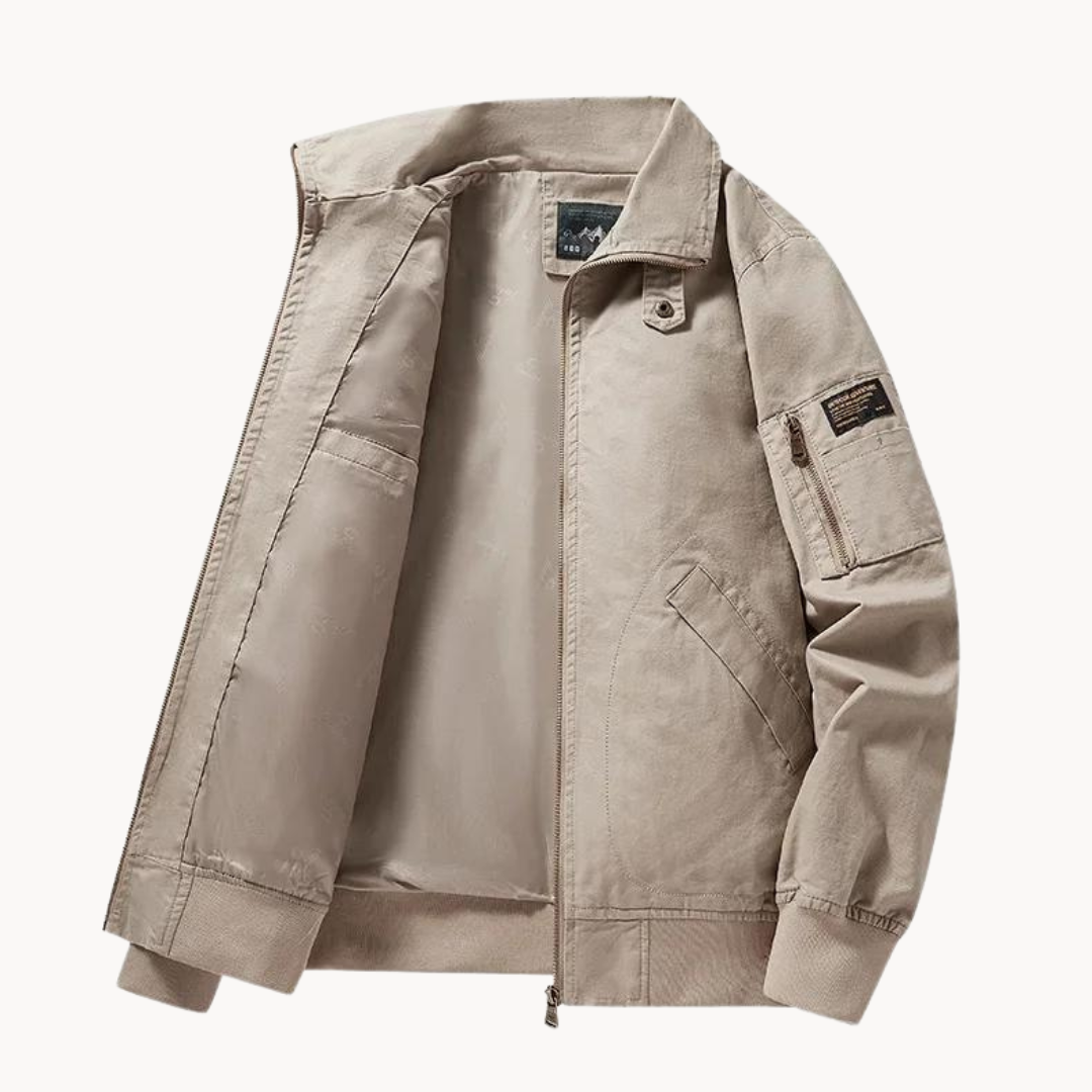 Slim Fit Cotton Chino - Jacket