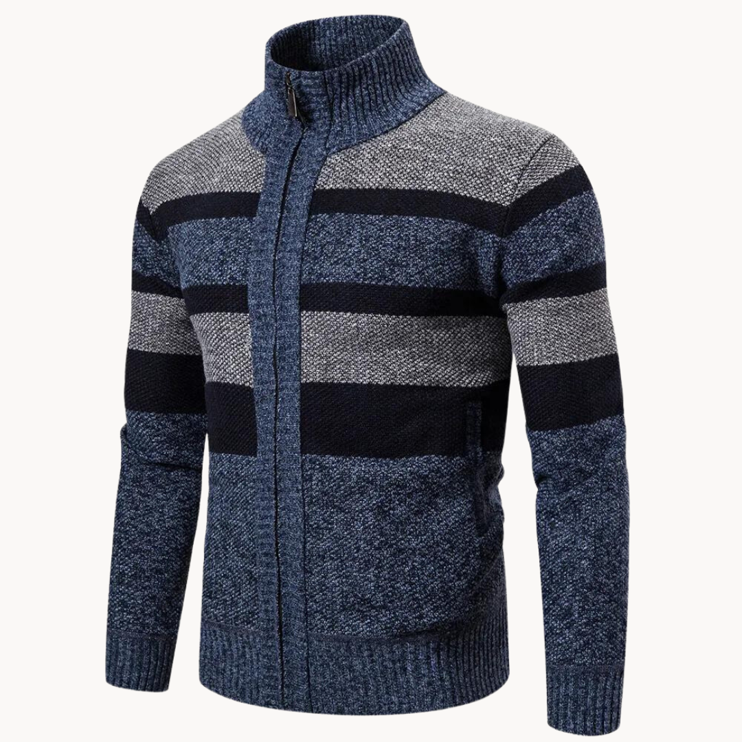 Striped Knit Crewneck - Sweater