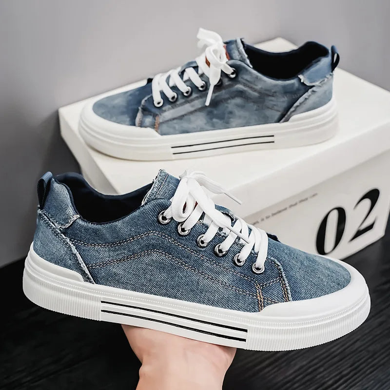 Denim Low-Top - Sneakers