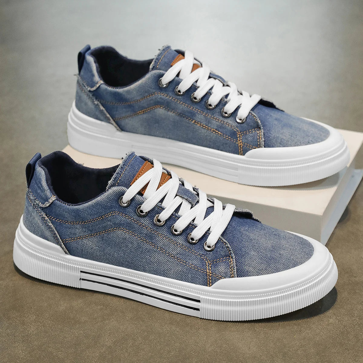 Denim Low-Top - Sneakers