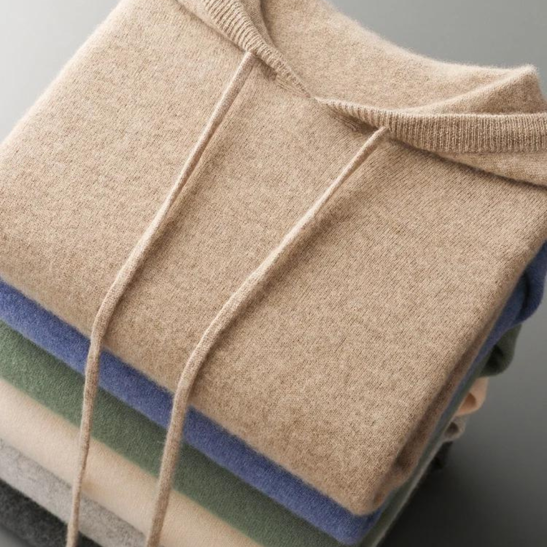 Glacier Merino Wool Hoodie - Sweater