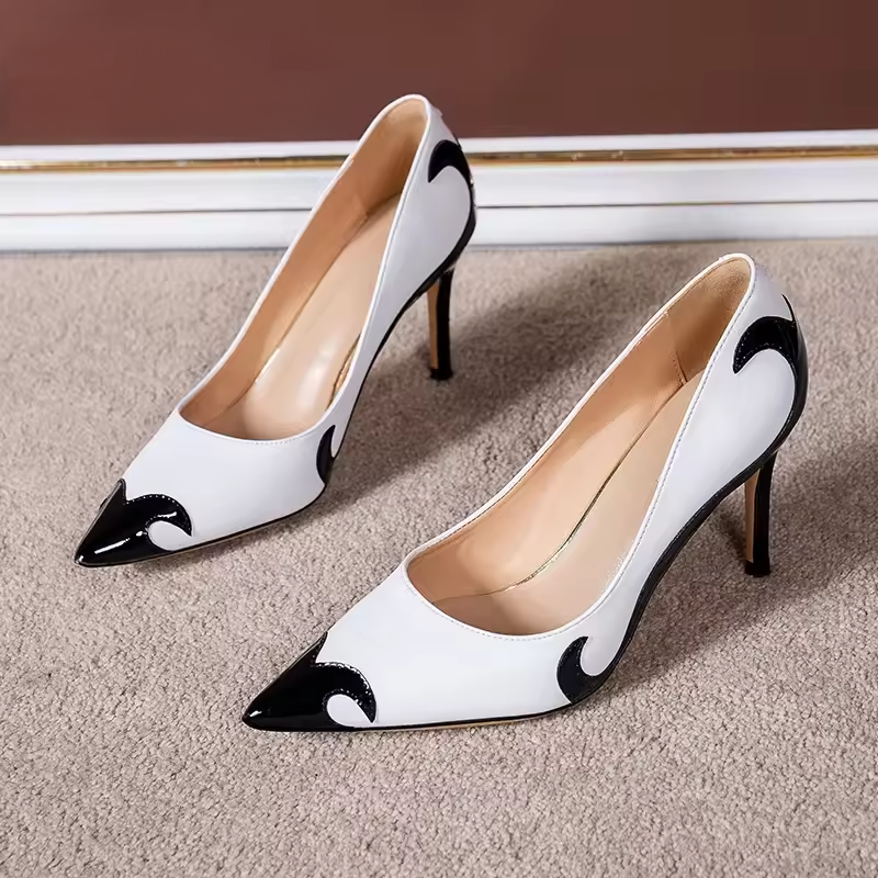Alora Leather - Heels