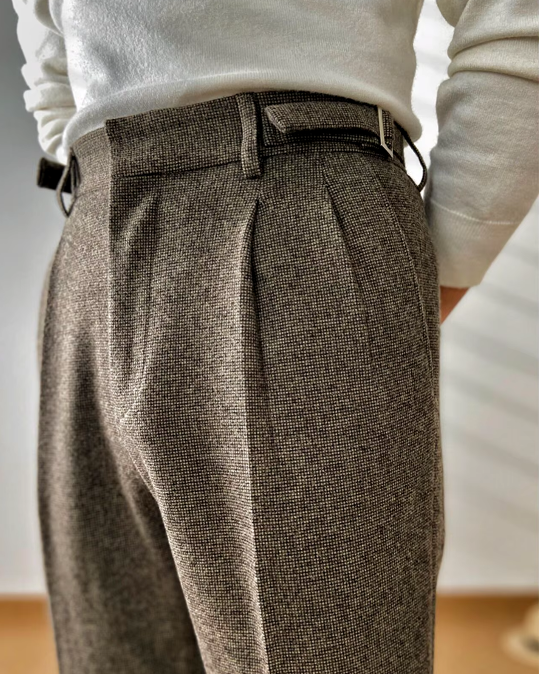Tailored High-Waist - Trousers