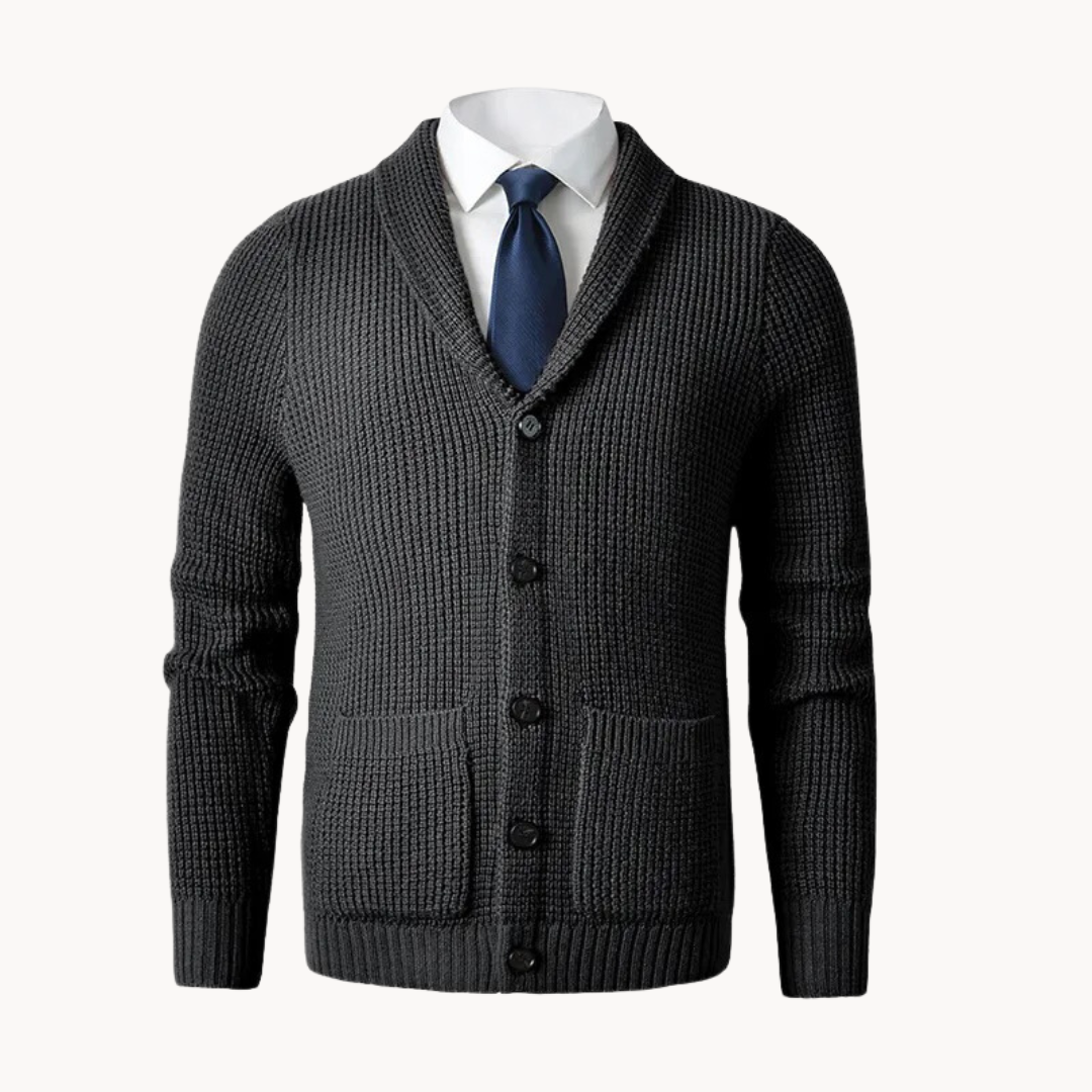Shawl-Collar Pullover - Sweater