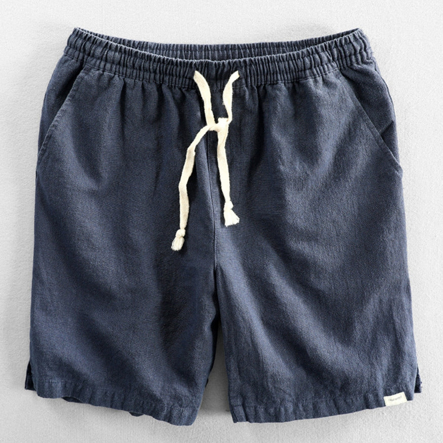 High-Rise Linen - Shorts