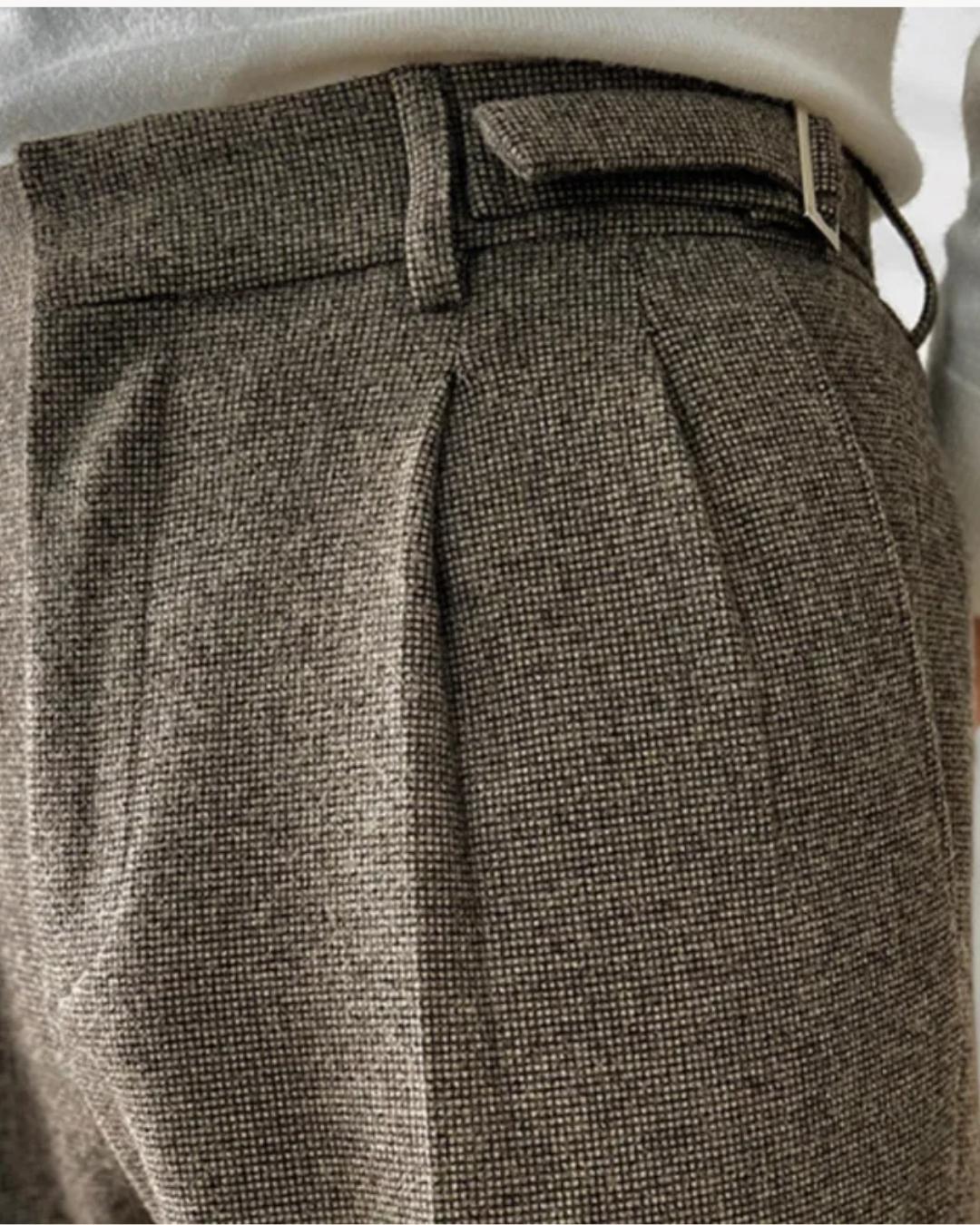 Tailored High-Waist - Trousers