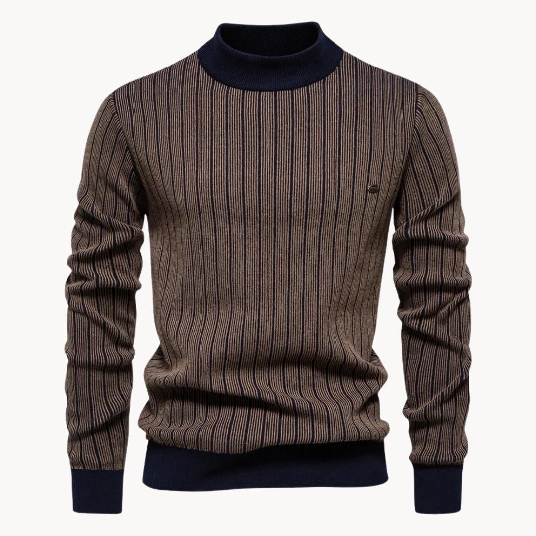 Nautical Striped Crewneck - Sweater