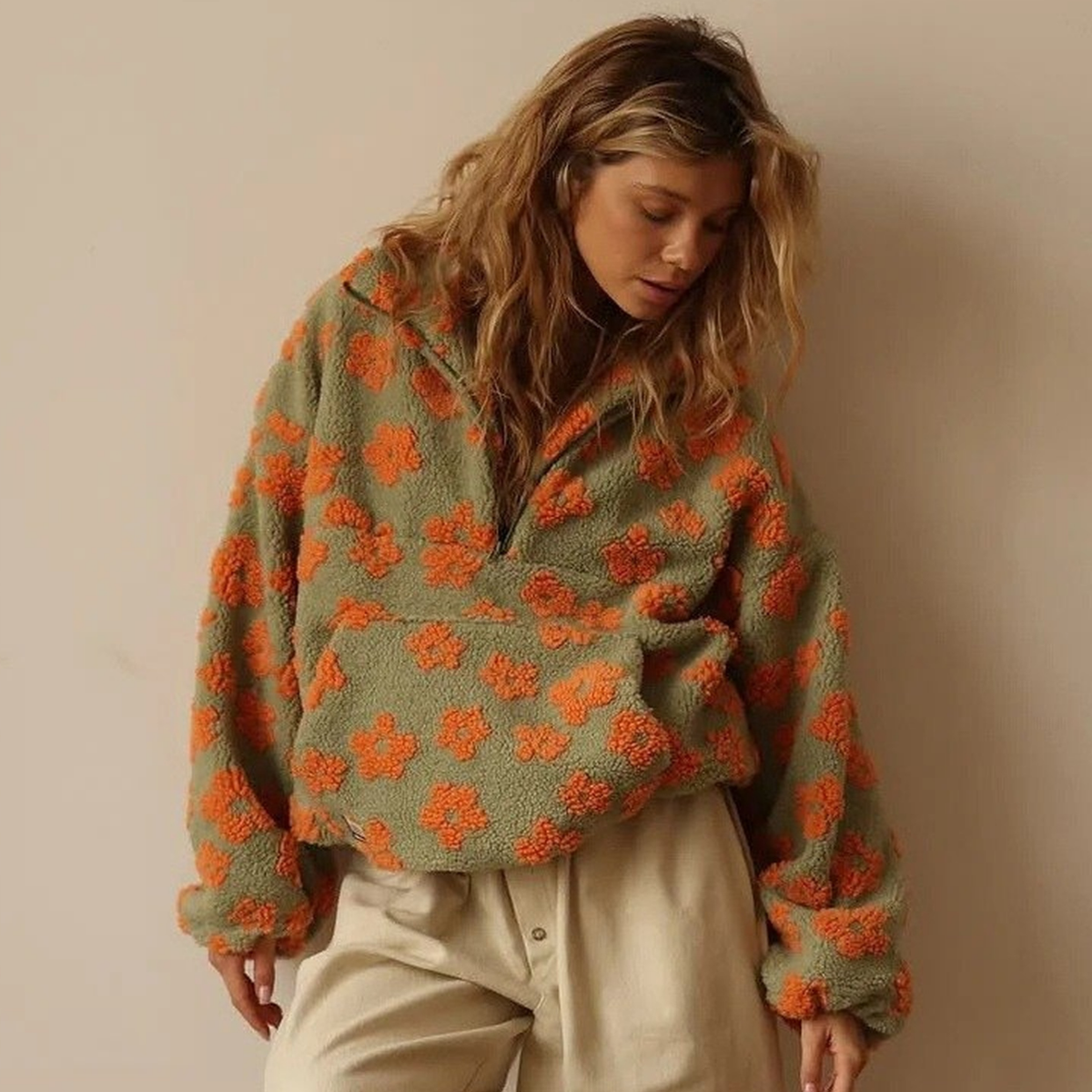 Penny - Floral Knit Sweater