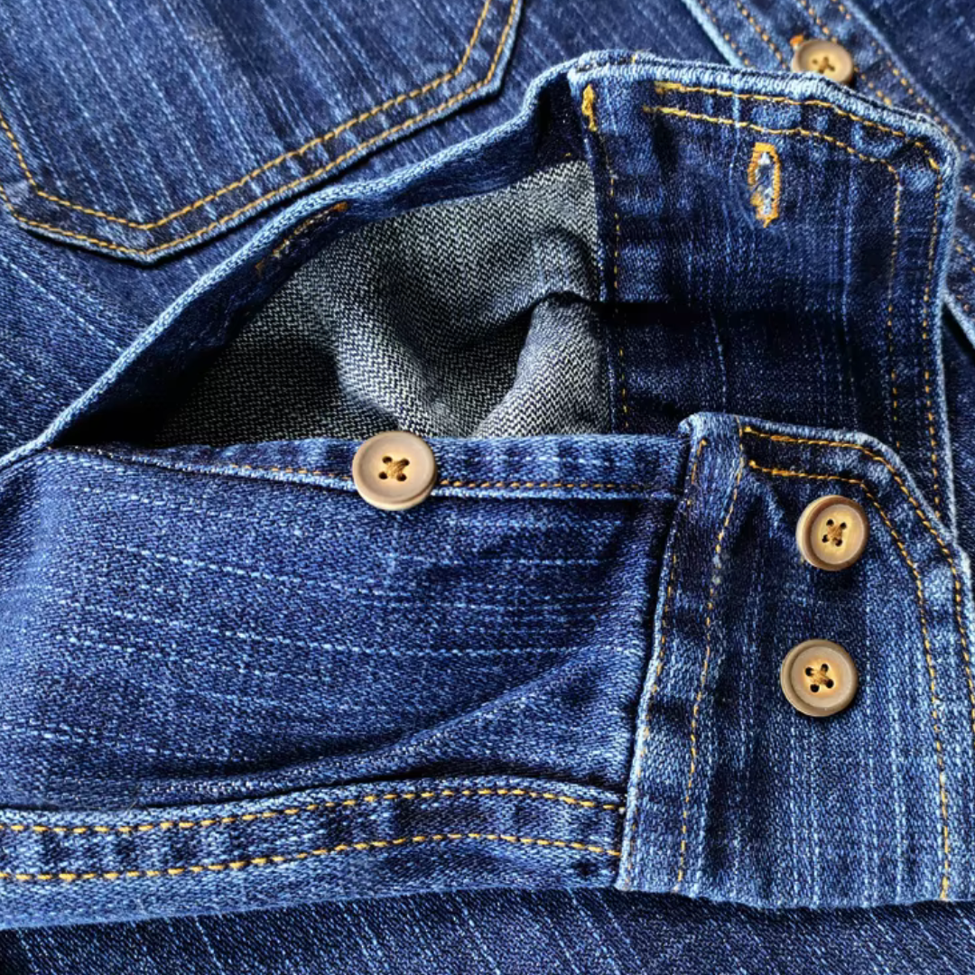 Classic Denim Button-Down - Shirt