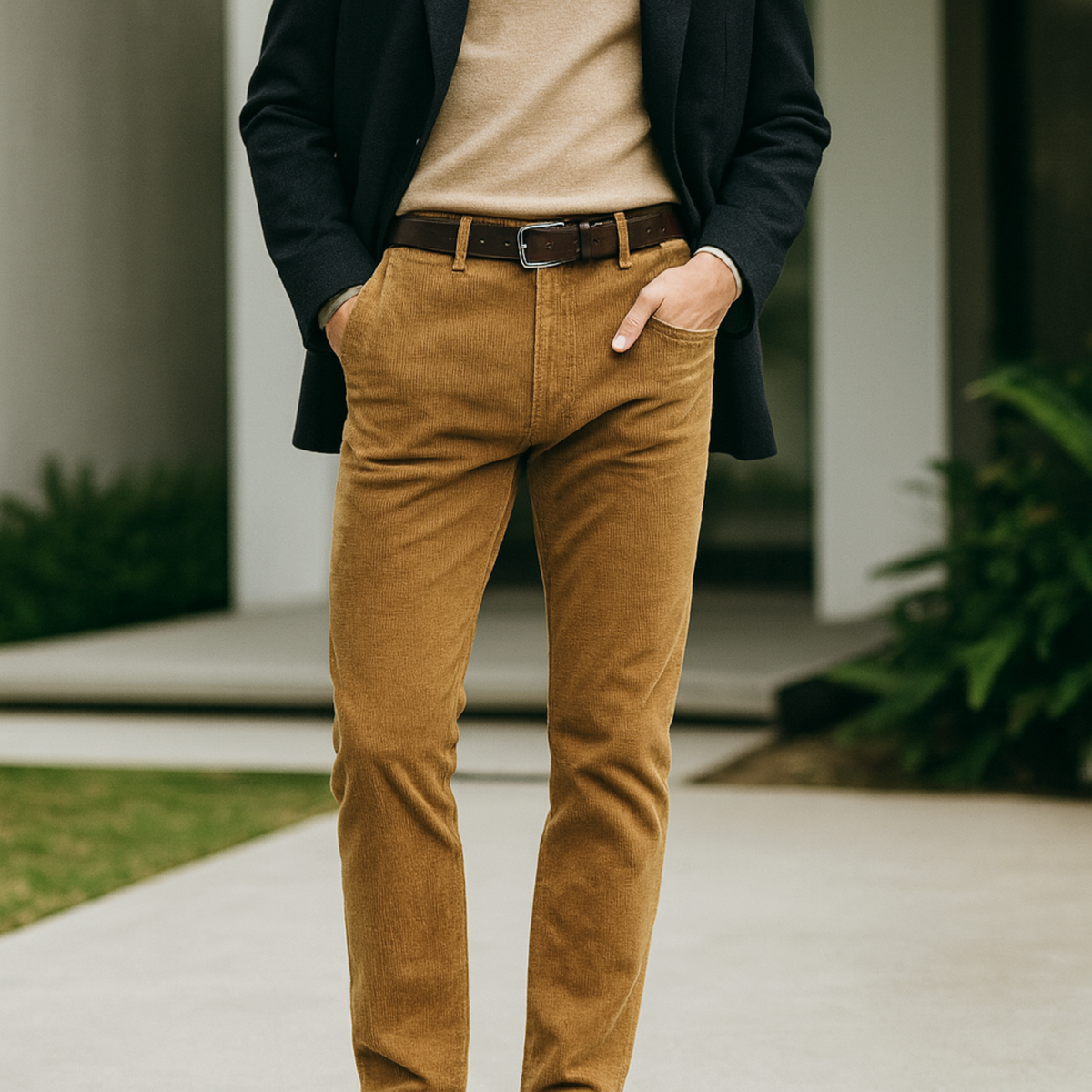 Sanz | Cord Dress Pants