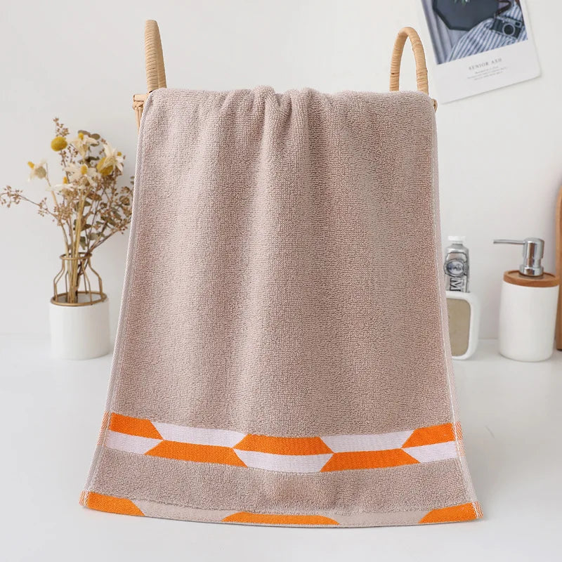 Geometric Cotton - Bath Towel