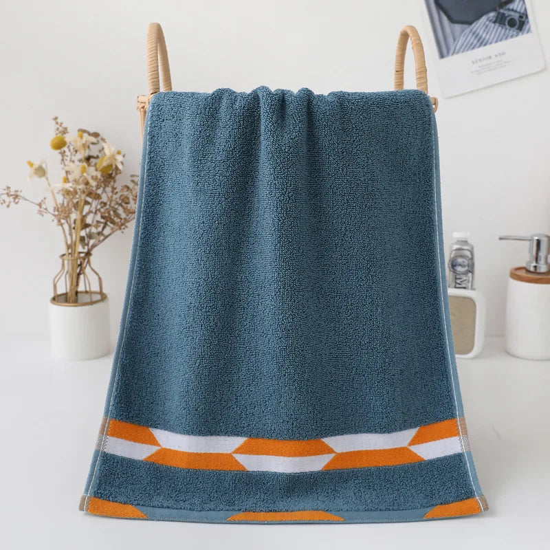 Geometric Cotton - Bath Towel