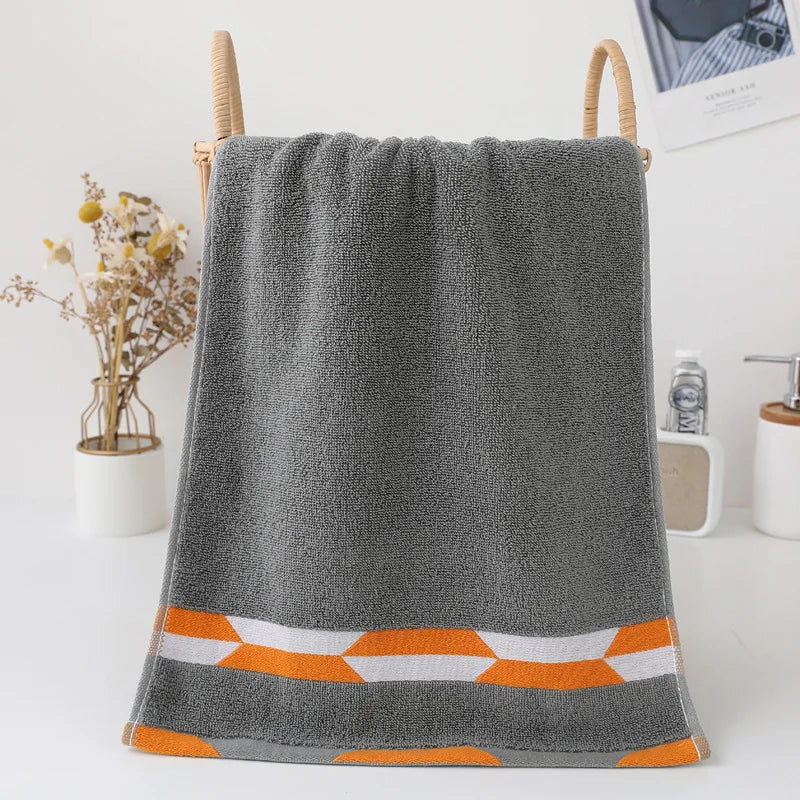 Geometric Cotton - Bath Towel