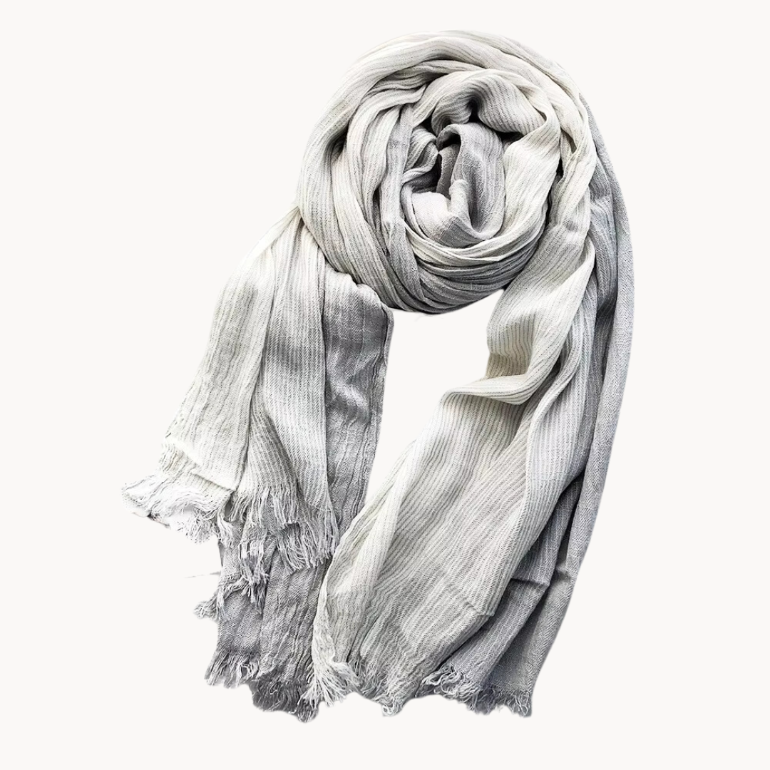 Cannes Harbor Print - Scarf