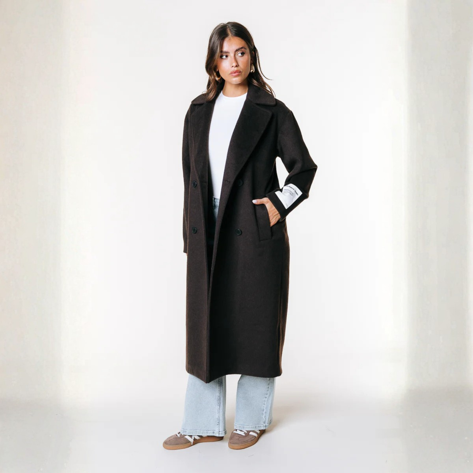 Vania | Classic Long Wool Coat