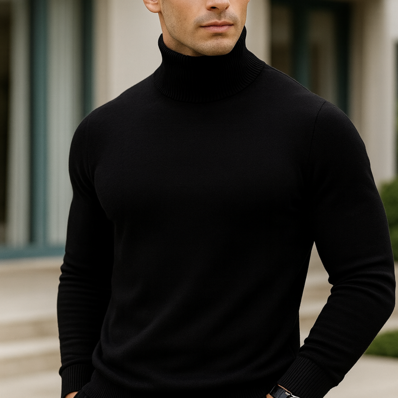 Enzo - Knitted Turtleneck