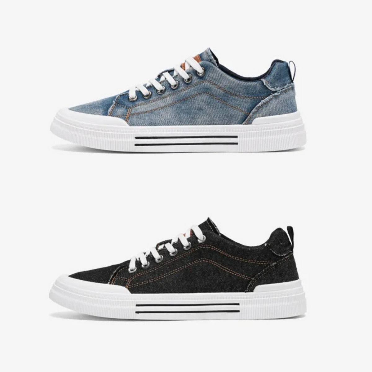 Denim Low-Top - Sneakers