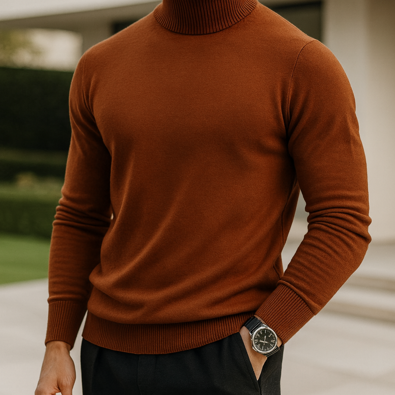 Enzo - Knitted Turtleneck
