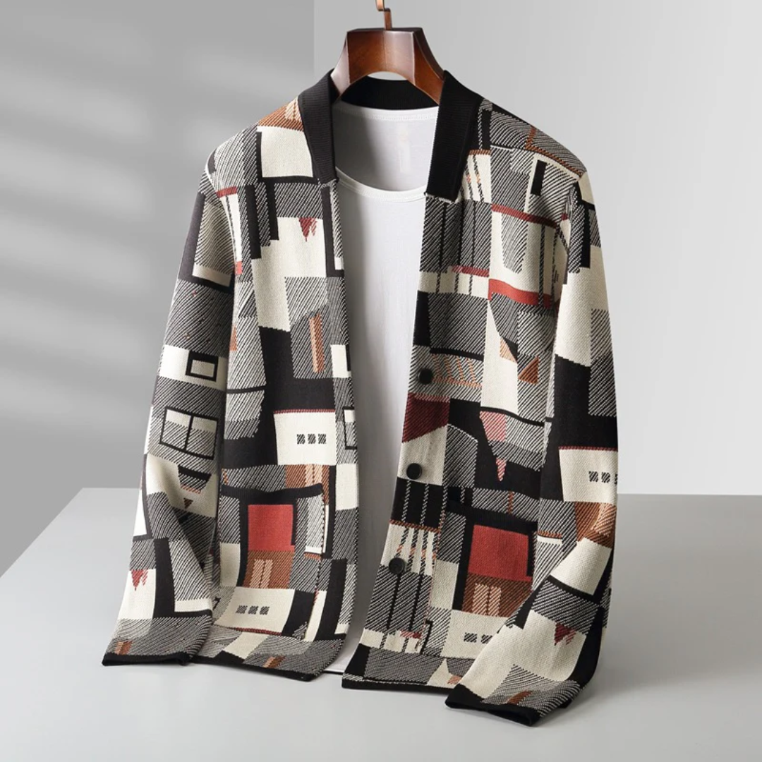 Abstract Knit - Cardigan