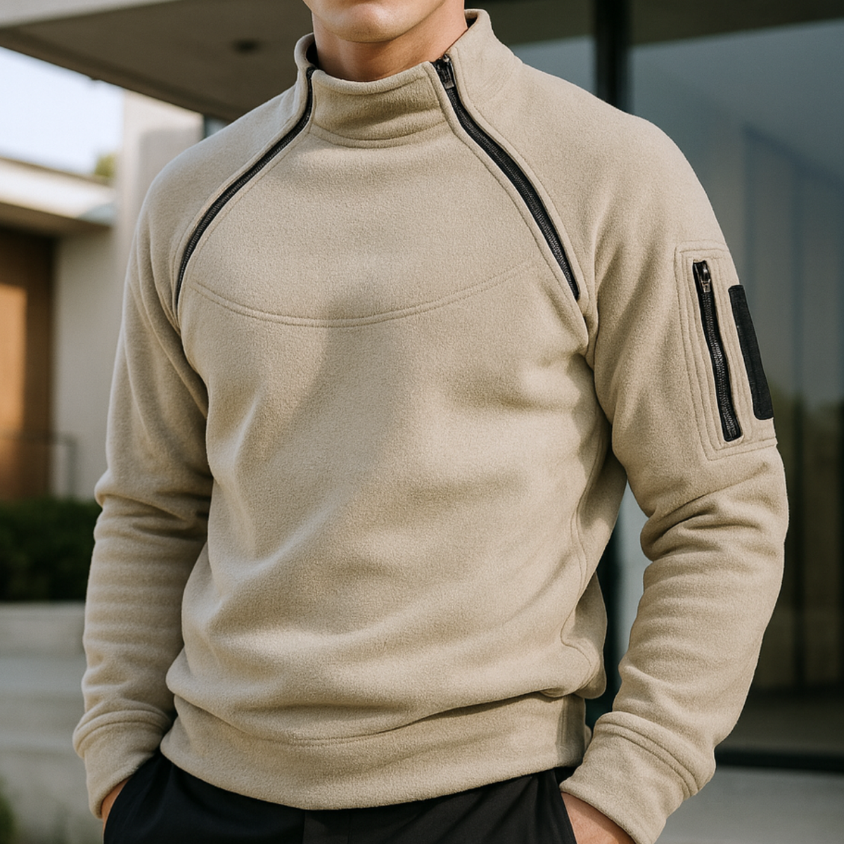 Luis - Tactical Fleece Pullover