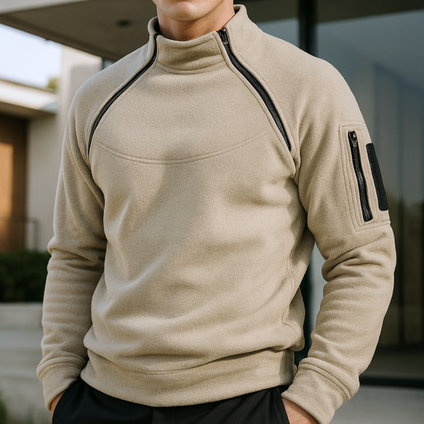 Luis - Tactical Fleece Pullover