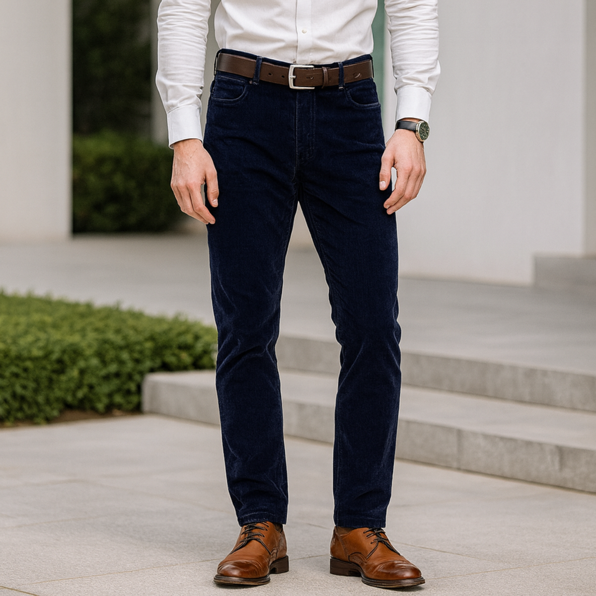 Sanz | Cord Dress Pants